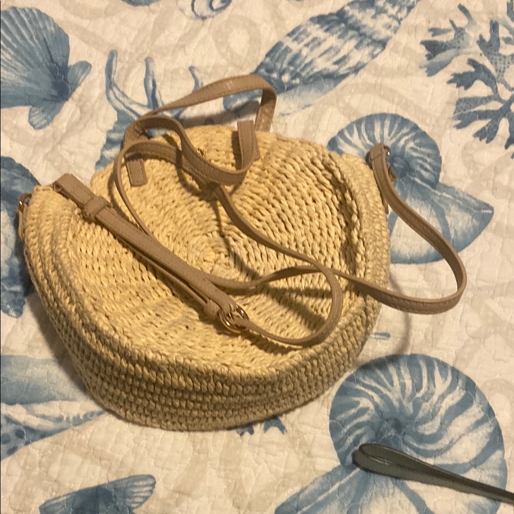 LC Lauren Conrad Tan Crossbody Bag